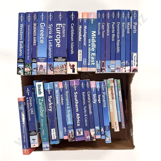 Box of Assorted International References