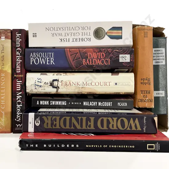 Collection of Assorted Books