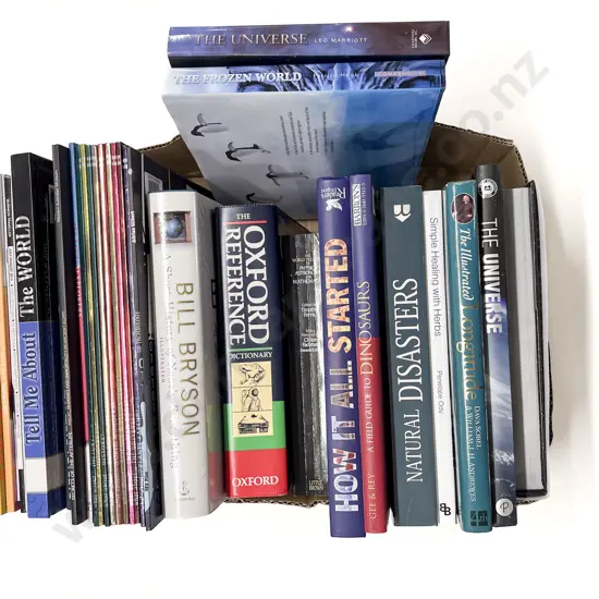 Box of Assorted Books