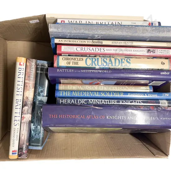 Box of Assorted Medieval Reference