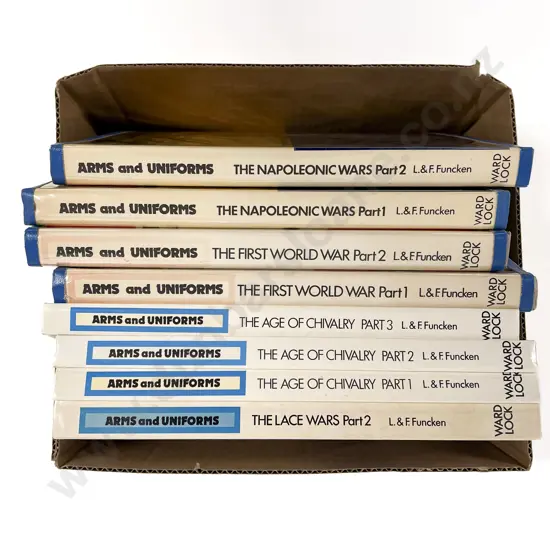 Box of Assorted Military Reference