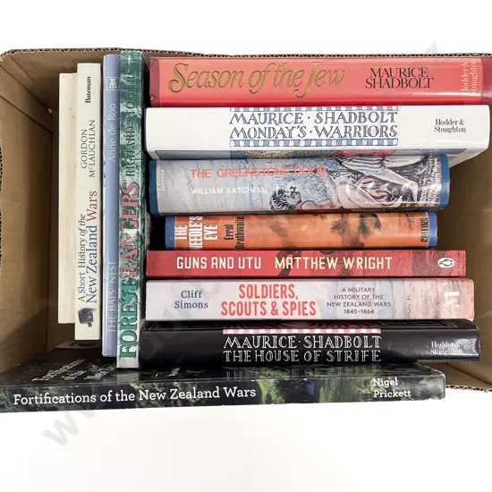 Box of Assorted Military Reference