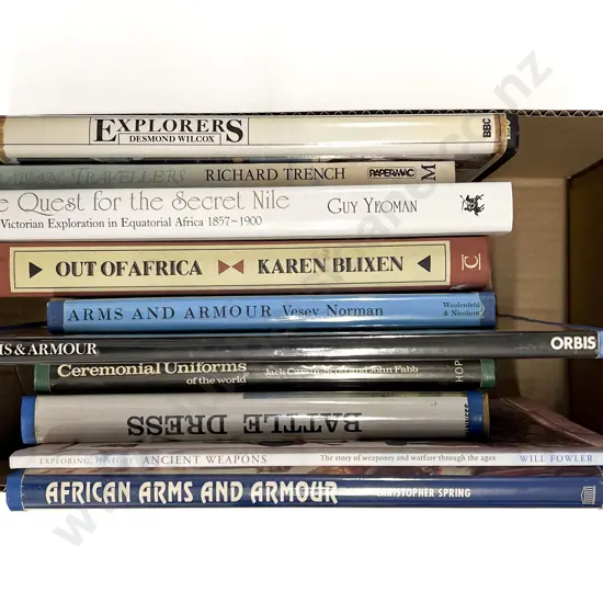 Box of Assorted Books