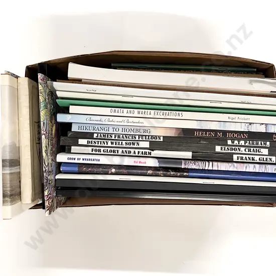 Box of Assorted Military Reference