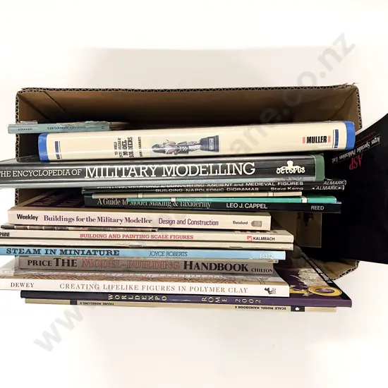 Box of Assorted Military Reference