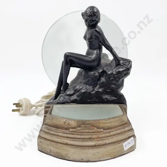 Art Deco Figural Lamp