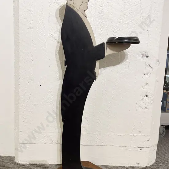 Art Deco Painted Butler Smokers Stand