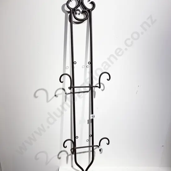 Wrought Metal Plate Display Stand