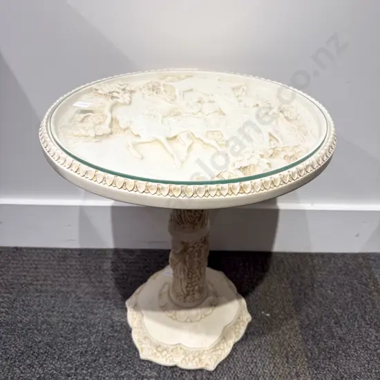 Japanese Moulded Resin Occasional Table