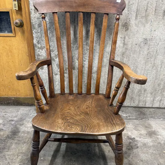 Elm Country Kitchen Stick Back Armchair