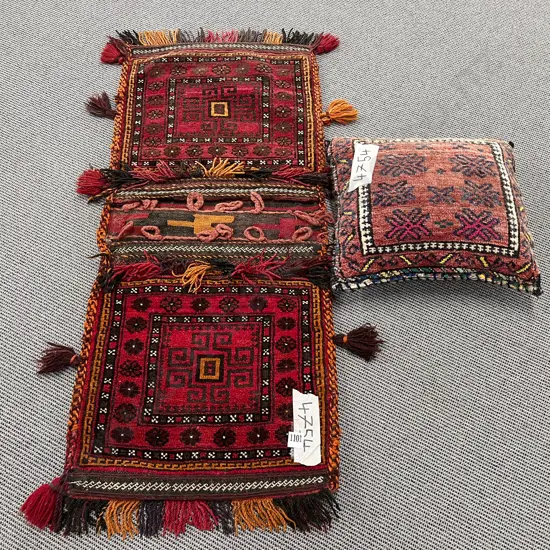 Persian Saddle Bag and Cushion