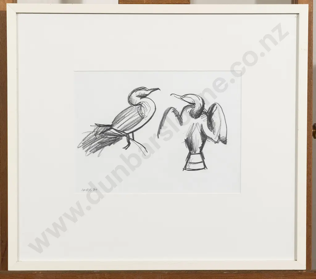 Michael Smither - Two Cormorants Image 1++