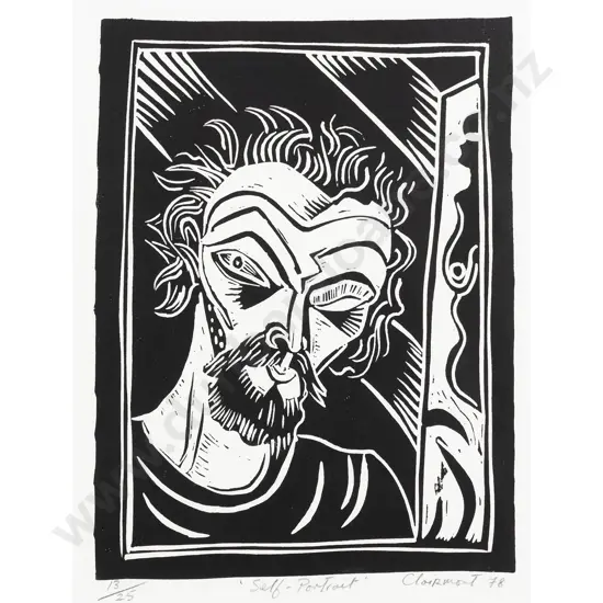 Philip Clairmont - Self-Portrait