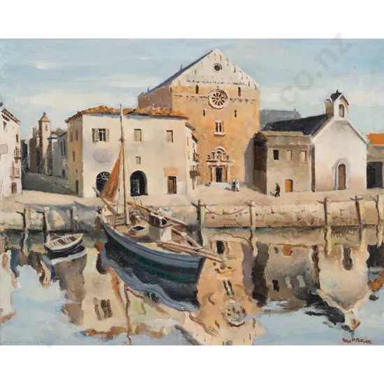 Peter McIntyre - Greek Village