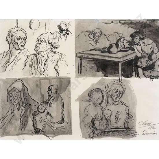 Sam Cairncross - After Daumier