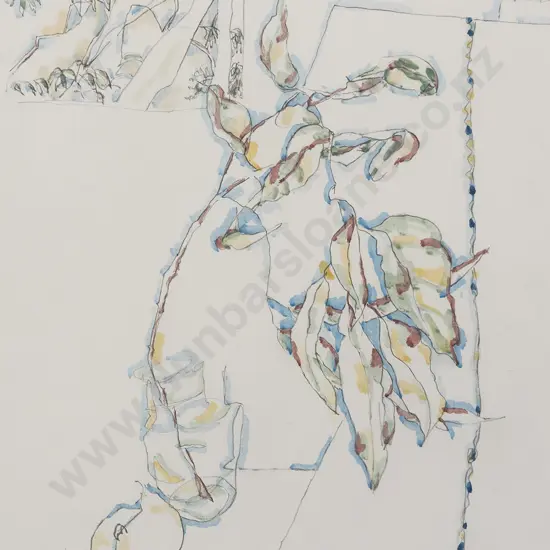 Janet Paul - Caravan Drawing I