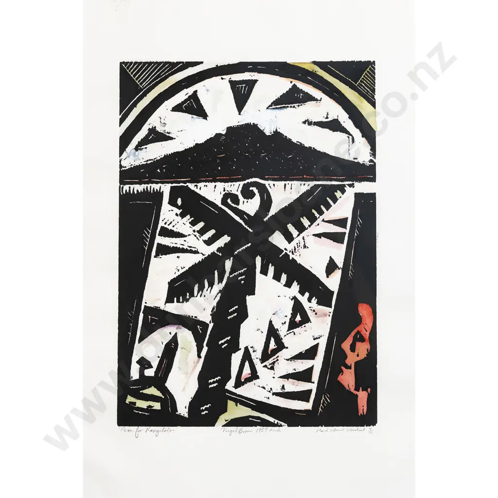 Nigel Brown - Fern for Rangitoto Image 1++