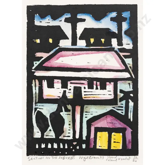 Nigel Brown - Section in the Suburbs