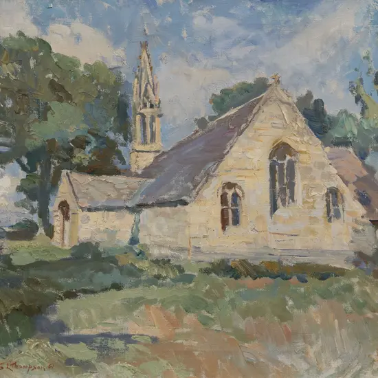Sydney Lough Thompson - Chapel of Cadol Brittany