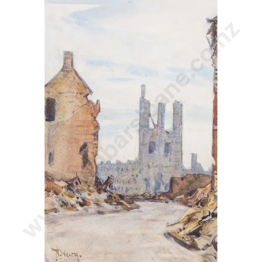 Nugent Welch - The Cloth Makers Guild Hall Ypres Image 1++