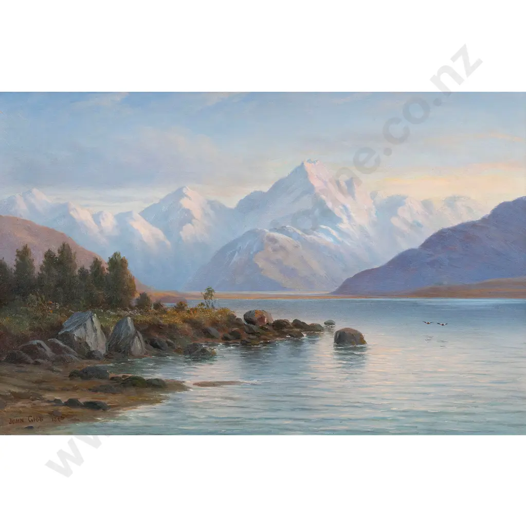 John Gibb - A View Of Mount Cook Image 1++