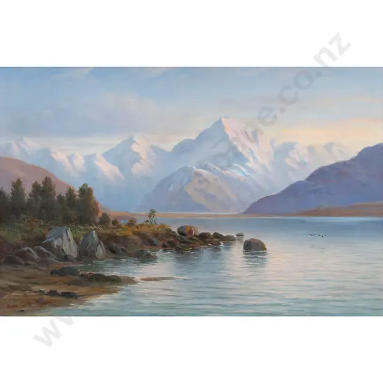 John Gibb - A View Of Mount Cook