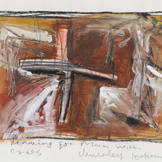 Peter Cleverley - Drawing For Man With Cross