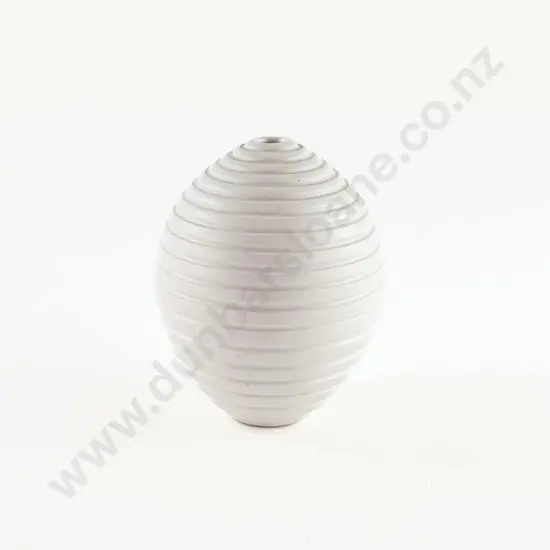 John Parker Grooved Ovoid Vase