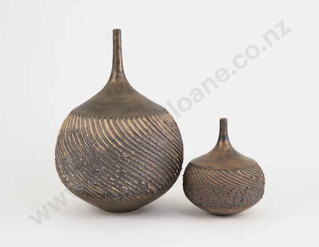 Two John Parker Specimen Vases Image 1++