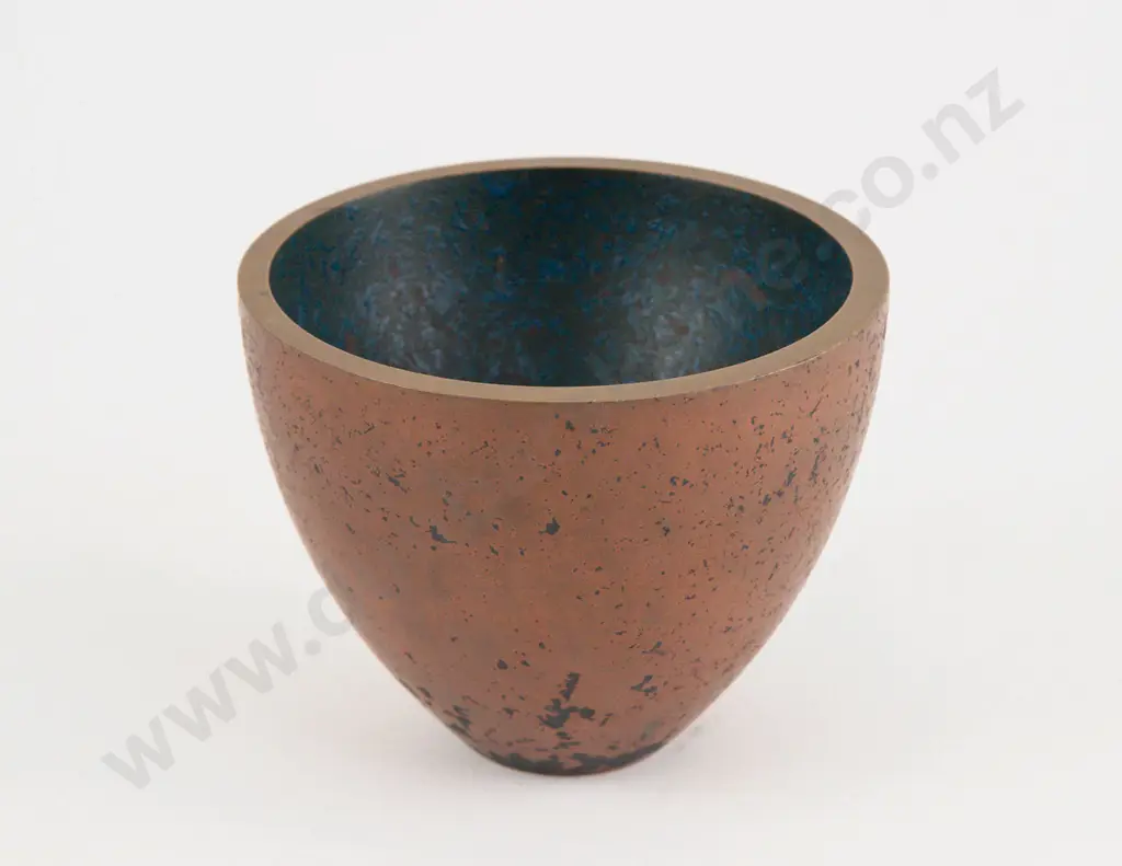 Small Paul Mason Bronze Crucible Bowl Image 1++