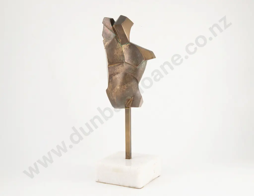 Kingsley Baird 'Dynamic Torso' Bronze Sculpture Image 1++