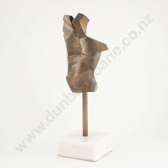 Kingsley Baird 'Dynamic Torso' Bronze Sculpture