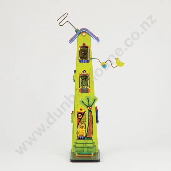 Shona Firman 'Jessie House' Cast Glass Sculpture