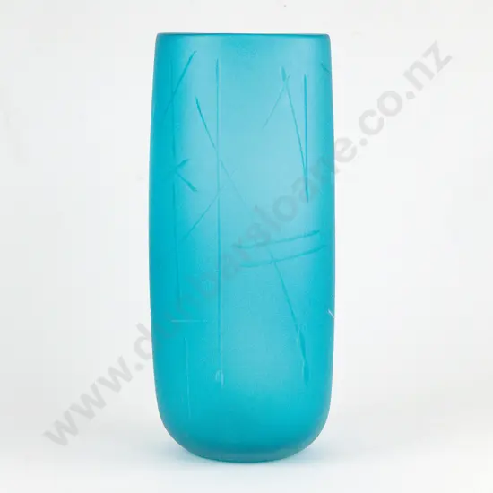 Garry Nash Cylindrical Glass Vase