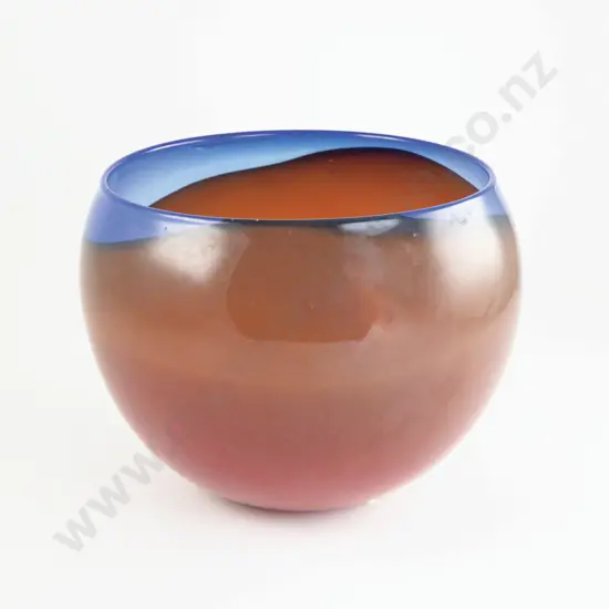 Attributed Ann Robinson for Sunbeam Studios Glass Bowl