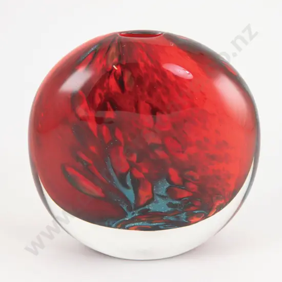 Garry Nash Flattened Ovoid Vase