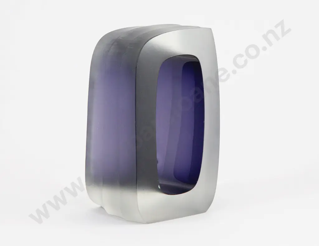 Mark Rolinson Carved Glass Form Image 1++