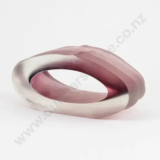 Mark Rolinson Carved Glass Form