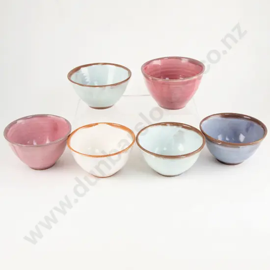 Six Katherine Smyth Bowls