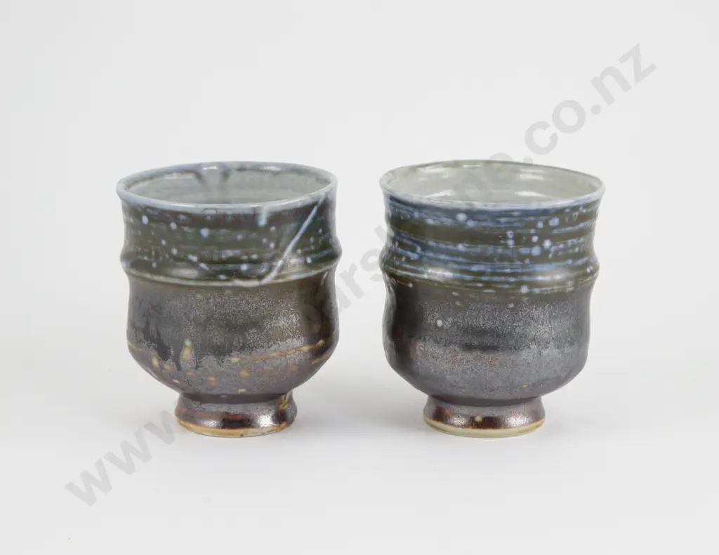 Two Mirek Smisek Footed Cups Image 1++