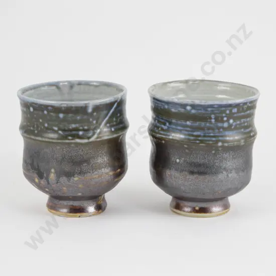 Two Mirek Smisek Footed Cups