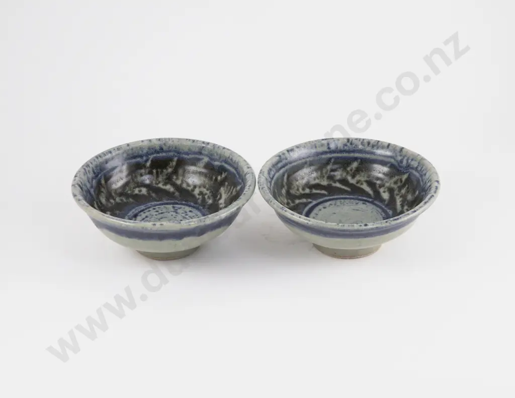 Pair of Mirek Smisek Footed Bowls Image 1++
