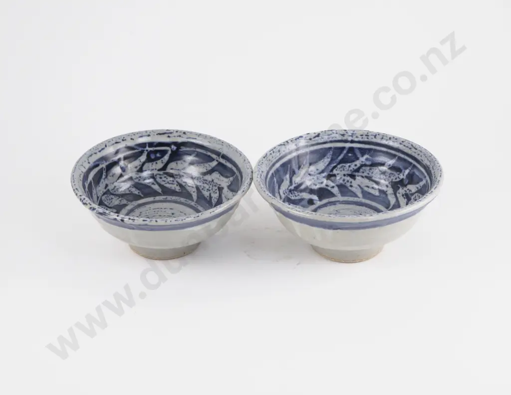 Pair of Mirek Smisek Footed Bowls Image 1++