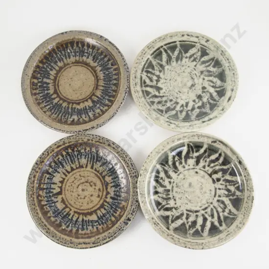 Two Pairs of Mirek Smisek Side Plates