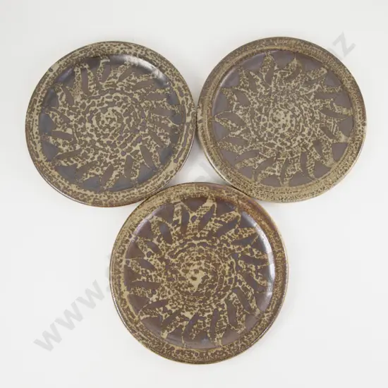 Three Mirek Smisek Side Plates