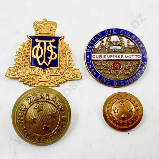 Two Patriotic Brooches