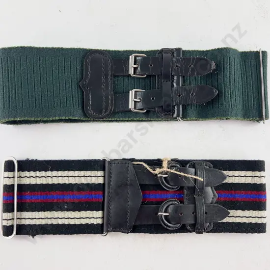 NZ Army Legal Service Stable Belt and Rifles Belt