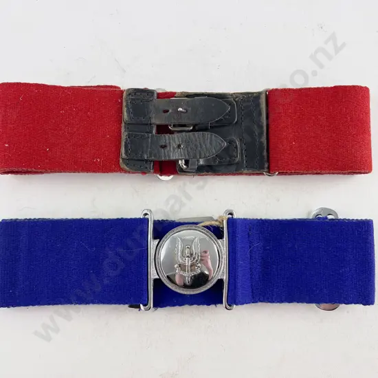 NZ Special Air Service Stable Belt and Regular Force Cadets Belt