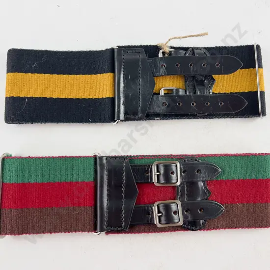 RNZ Armoured Corps Stable Belt and Queen Alexandra's Mounted Rifles Belt