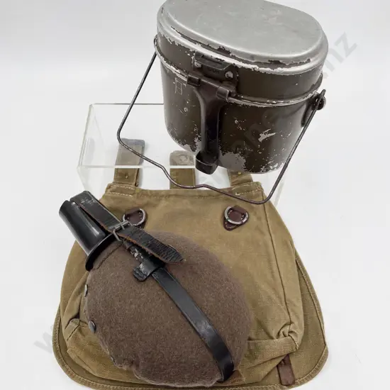WWII German C1941 Kockgesschirr (Mess Tin) 8L Canteen and Breadbag
